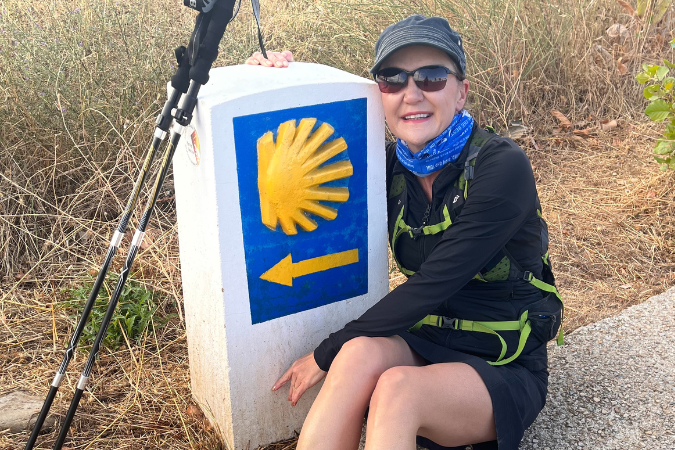 Samantha Dunne, Camino, Leon to Santiago