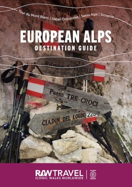 Alps Destination guide cover