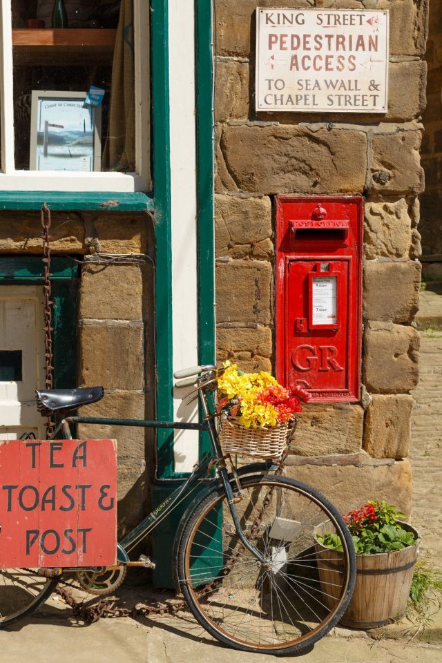 A bicycle on the Coast to Coast walk.