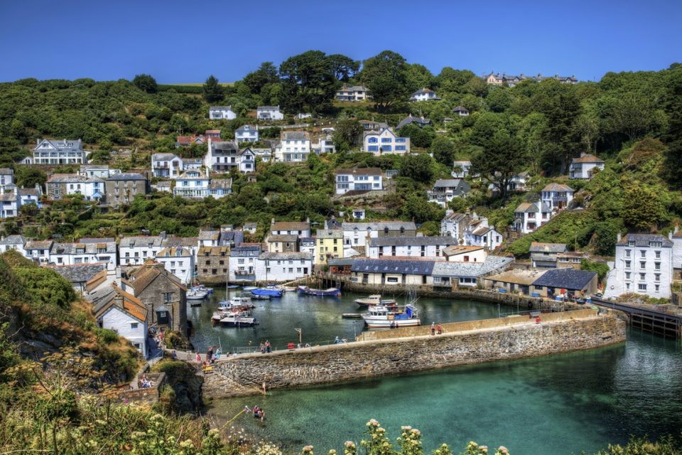 From the fishing port of Polperro, Cornwall
