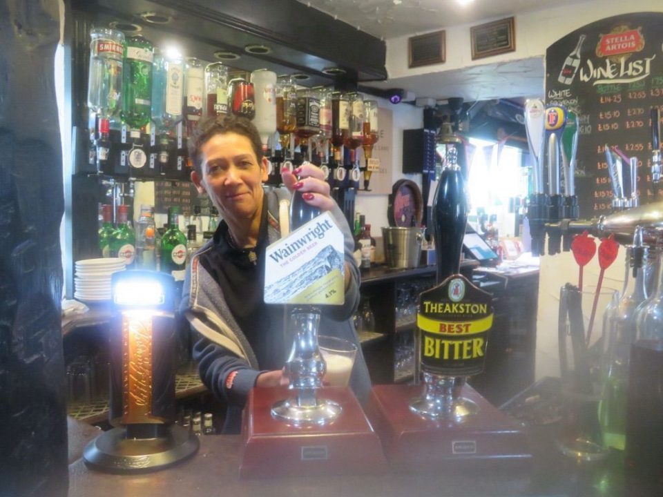 A country pub on the Cotswolds.