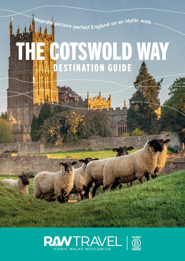 Cotswold Way, England Cover of a destination guide to walking the Cotswold Way in England