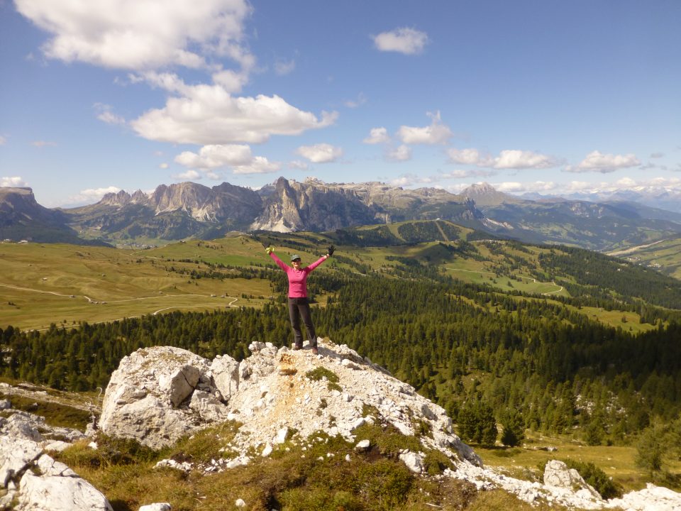 Dolomites, Pralongia from Settsass