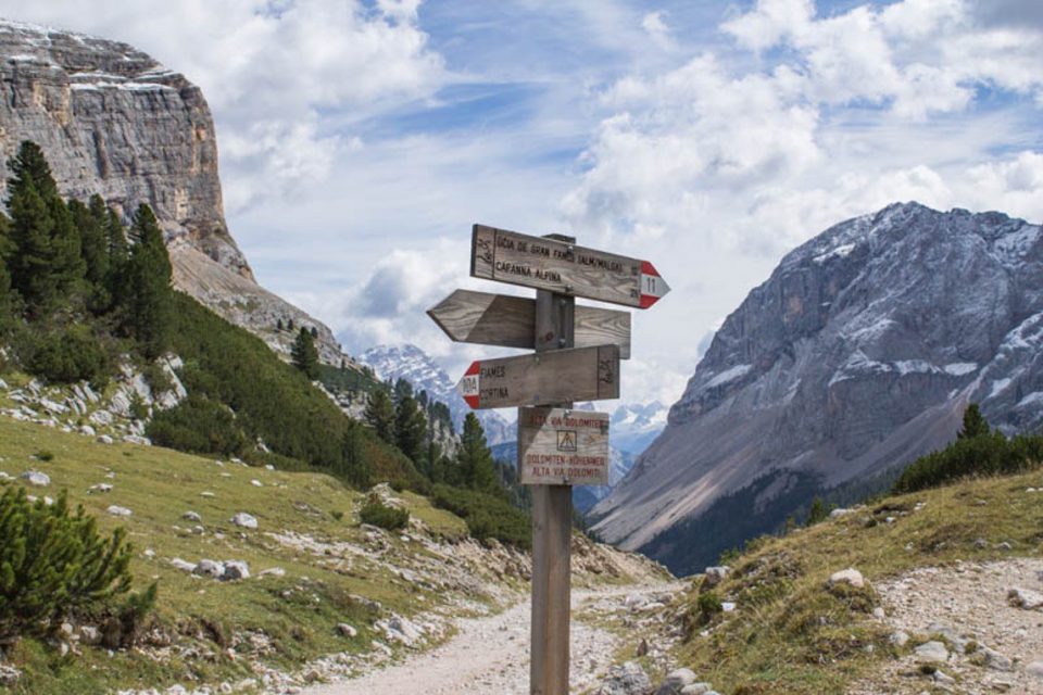 Dolomites hiking