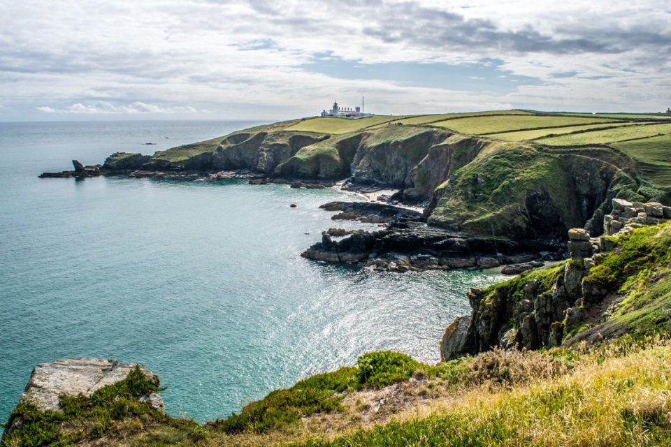 Stunning views along the coastline of South West Coast Path