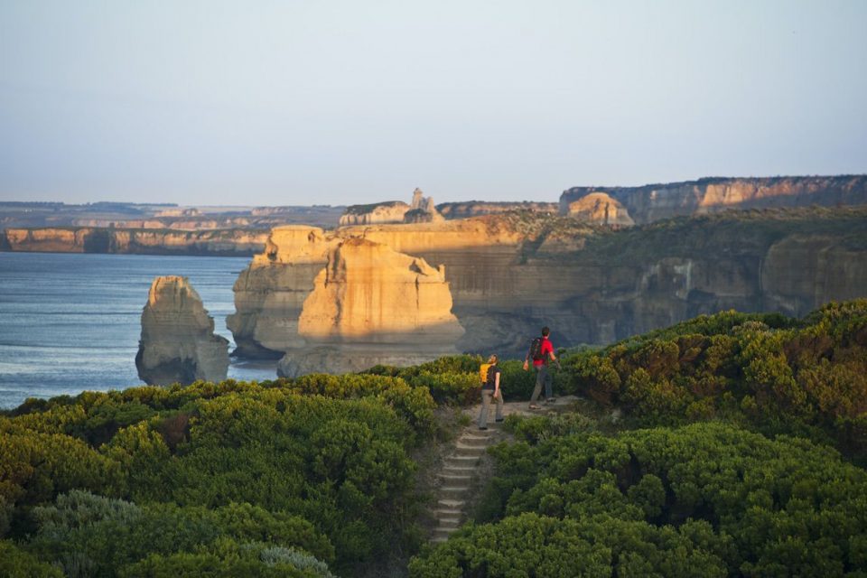 Stunning scenery on the Great Ocean walk.