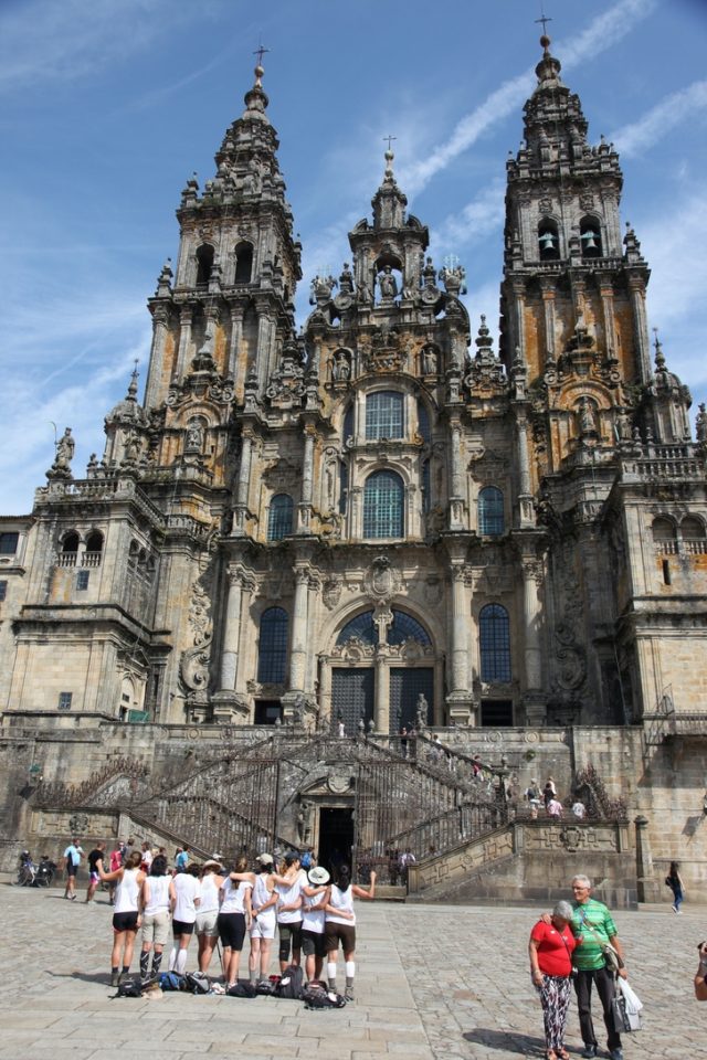 Cathedral in Santiago Spain Cathedral in Santiago Spain
