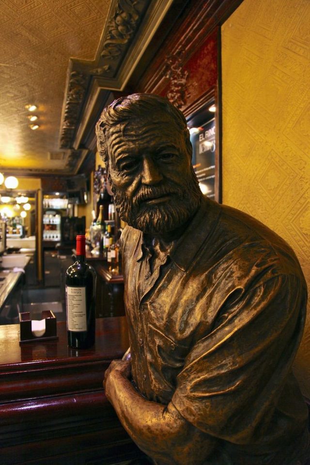 Statue inside building