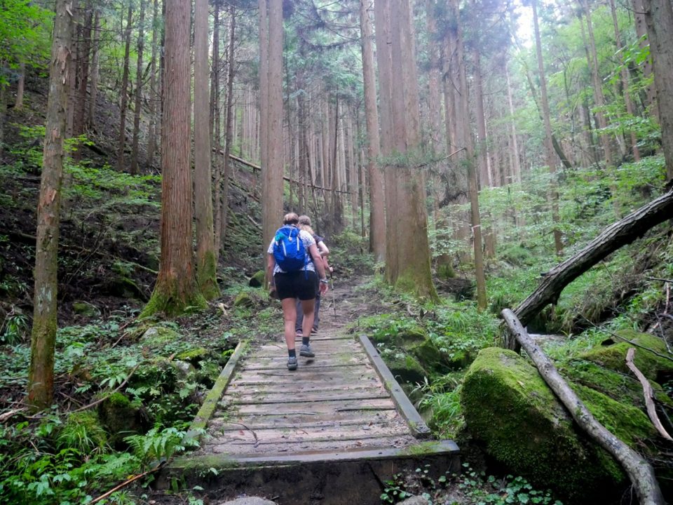 Steps along Nakasendo Way