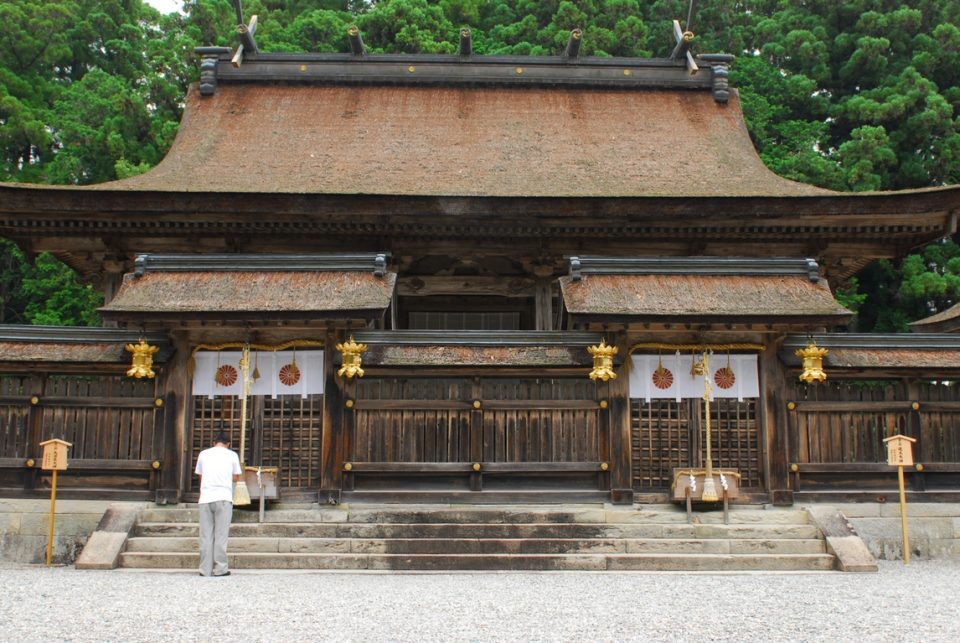 Japanese Building on Kumano Kodo