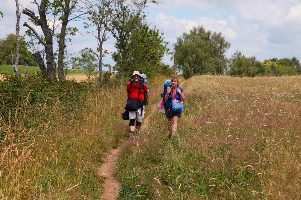 Le _Puy_gallery0017 Hikers on the Le Puy walk.