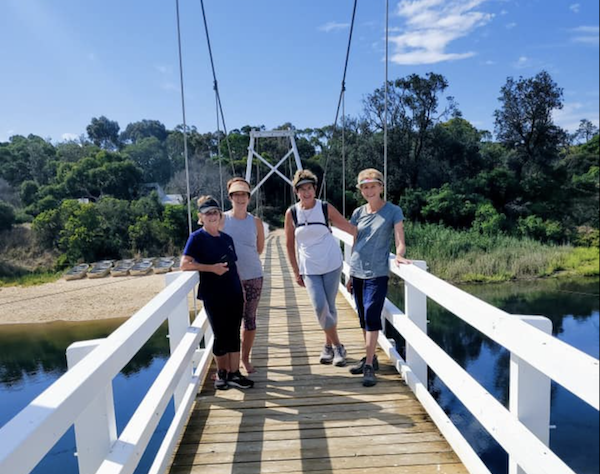Mornington Peninsula walk ladies