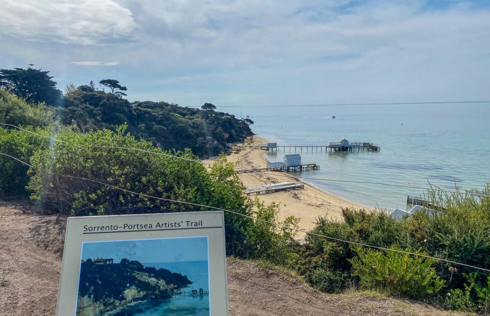 Calm waters of Port Phillip Bay