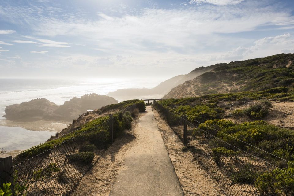 Walkway down to London Bridge