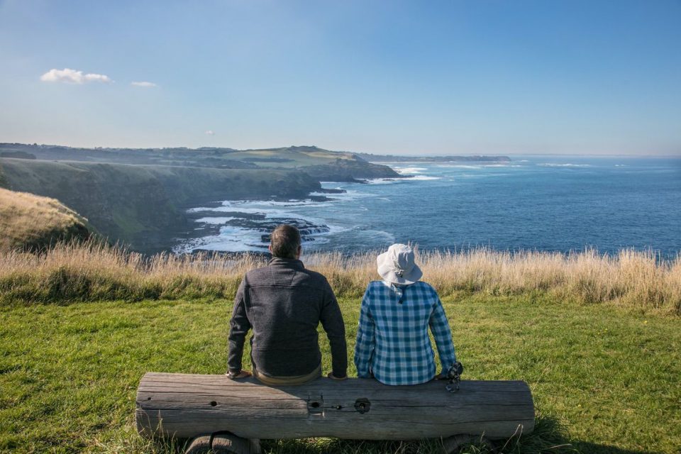 Rest stop along the trail - Mornington Peninsula