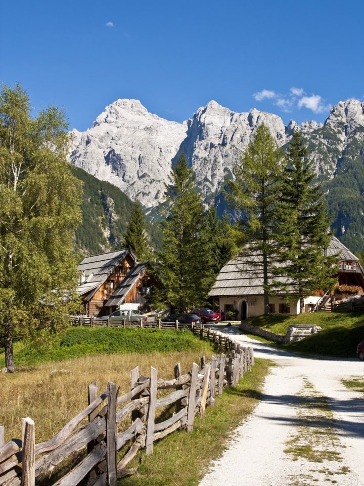 Mountain vistas in Slovenia.