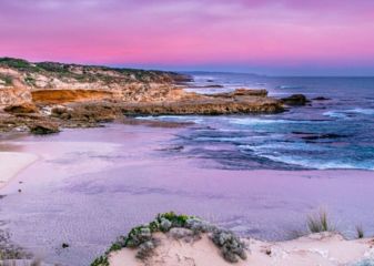 Walk Cover Image MPW Pink sky over rock pools