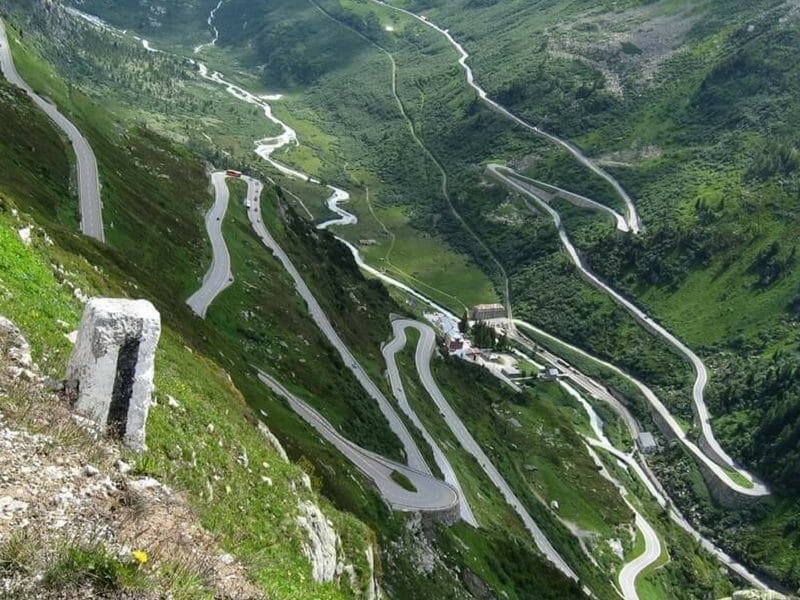 European Alps Grimsel Pass Switzerland
