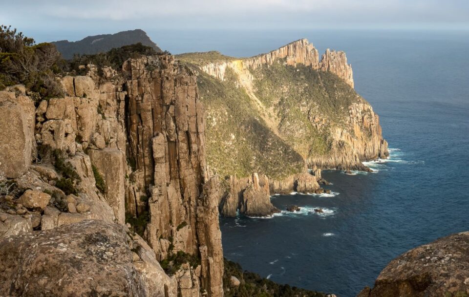 View of Cape Hauy along the Three Capes Track in south-east Tasmania