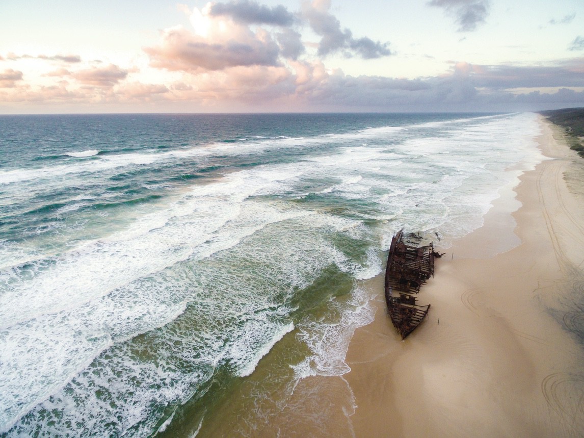 Fraser Coast shipwreck Fraser Coast shipwreck