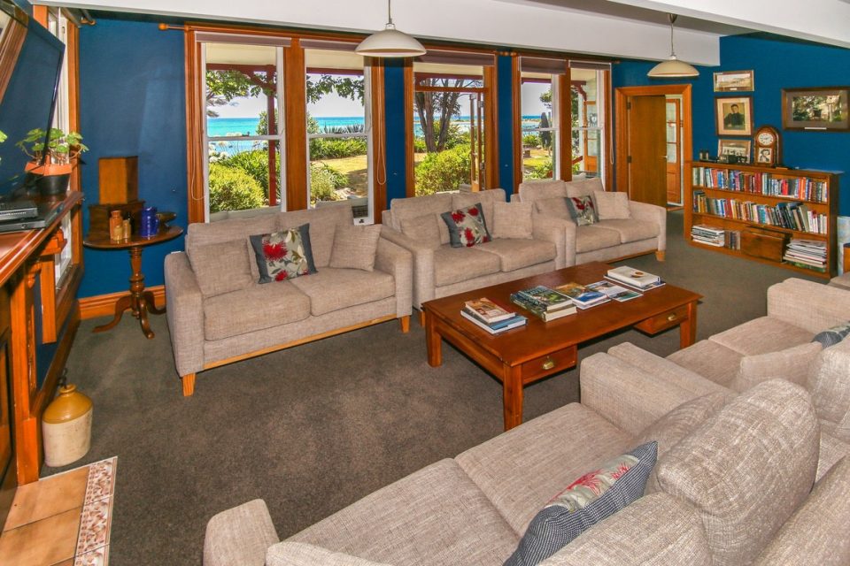 Accomodation on the Abel-Tasman-and-Queen-Charlotte walk.