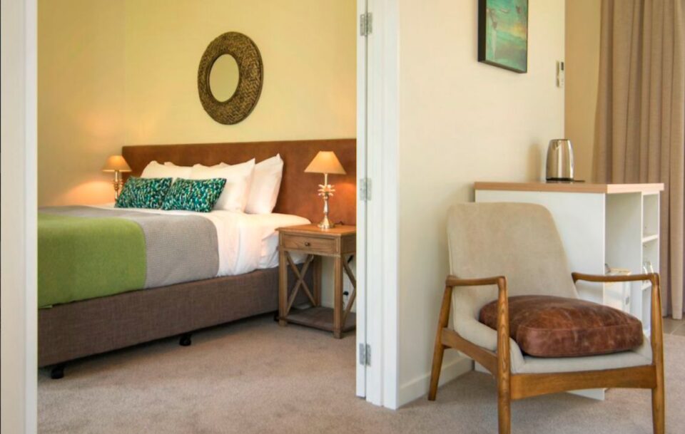 Bedroom in Furneaux Lodge