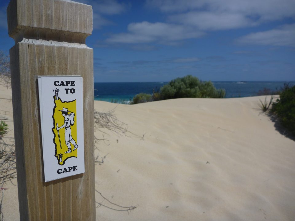Cape to Cape Sign post