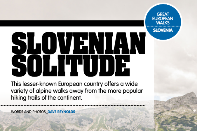 Slovenia feature in Great Walks