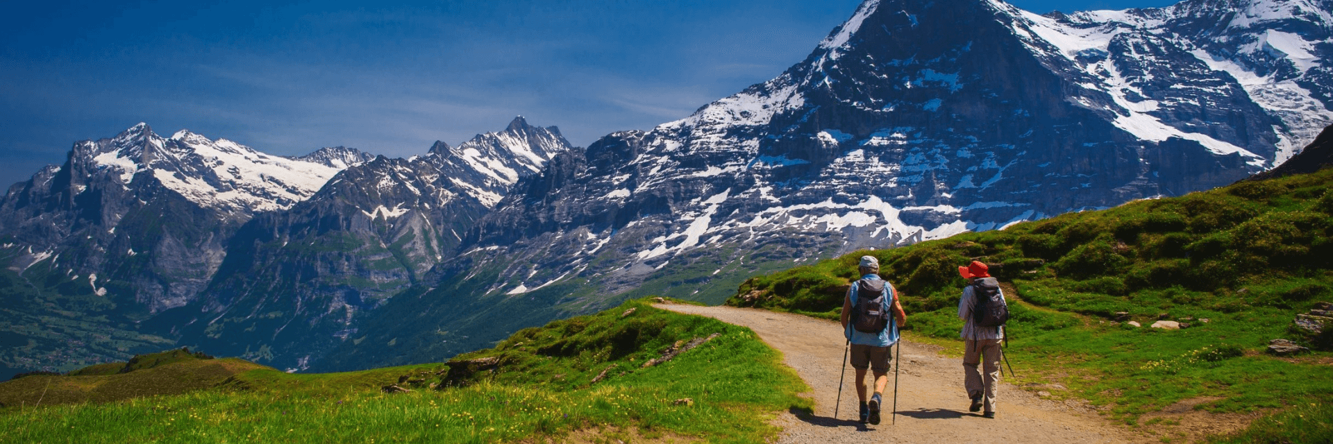 Hiking in the swiss alps deals