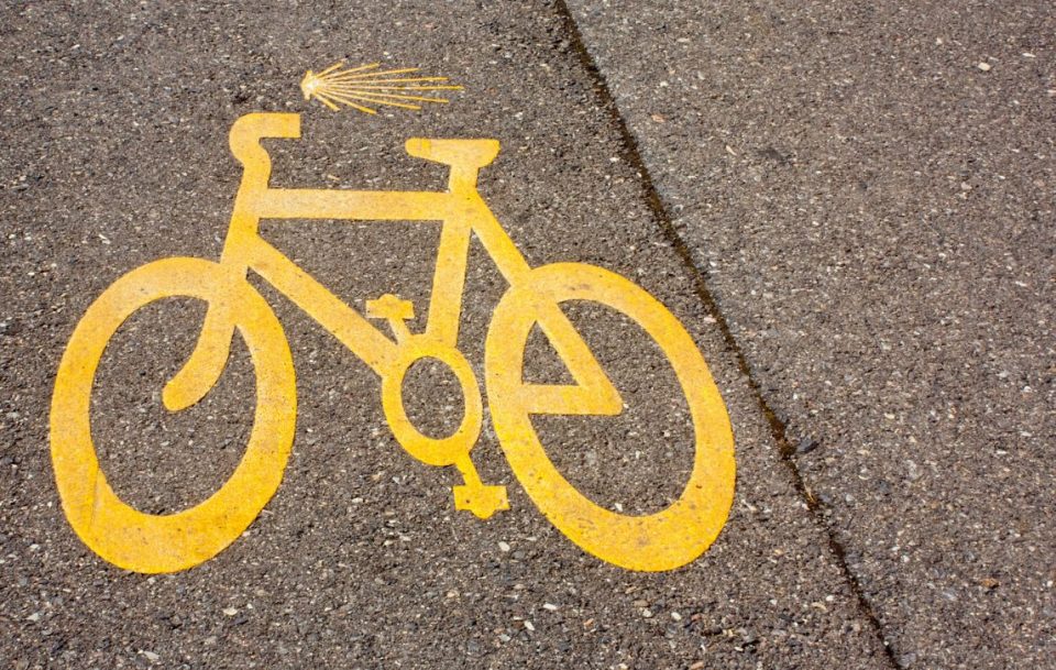 Bike sign-Camino