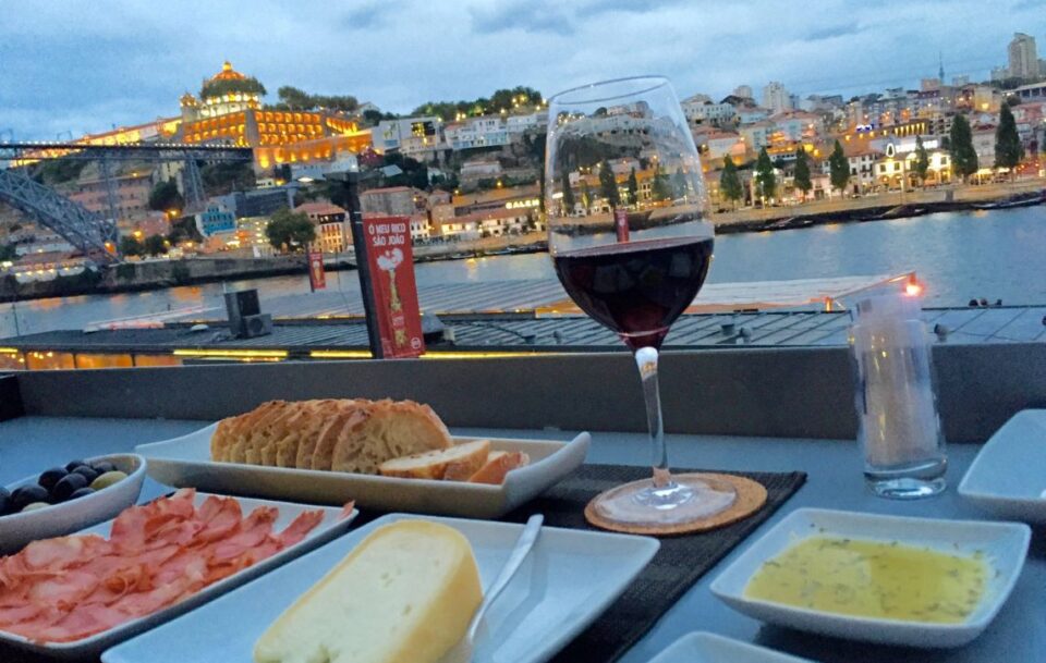Tapas on the Douro River, Porto