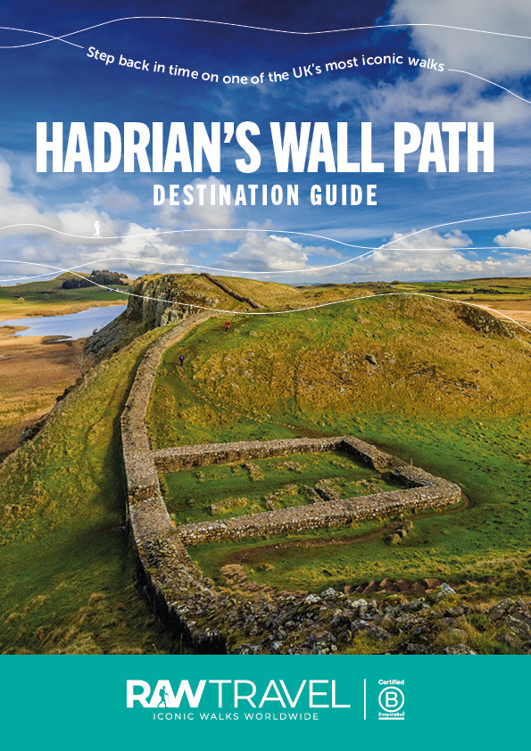 Hadrian's Wall Path, England Cover of a destination guide to walking self-guided on Hadrian's Wall Path in England