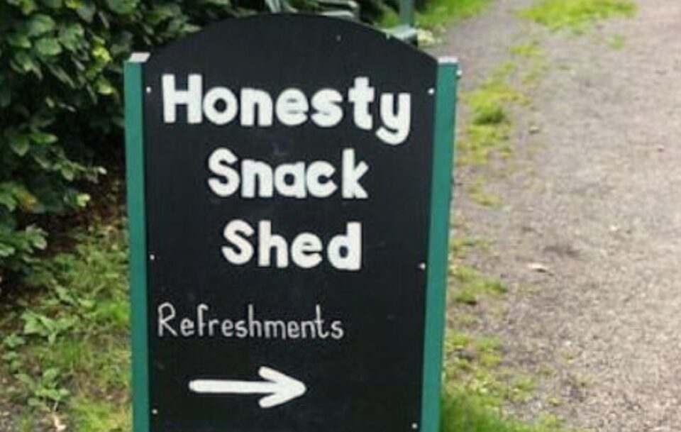 Honesty Snack Ched, Hadrian's Wall Path