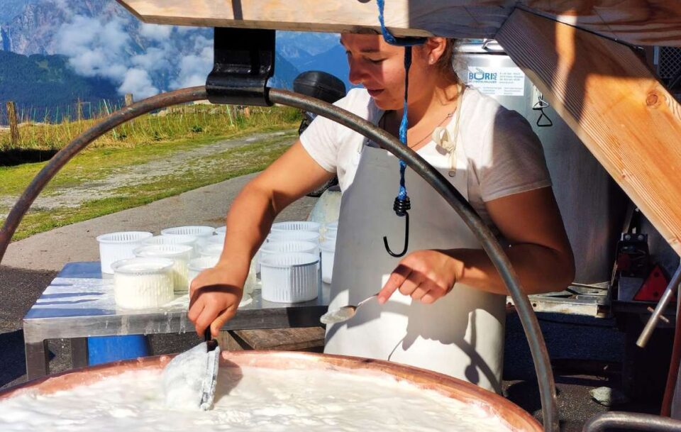 Food vendor Haute Route Switzerland