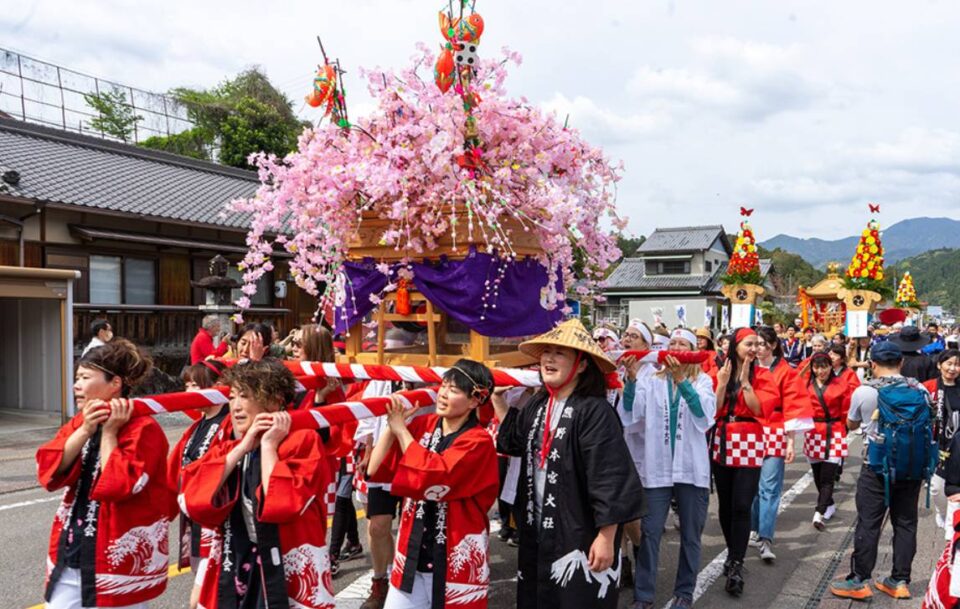 Kumano Spring Festival Procession