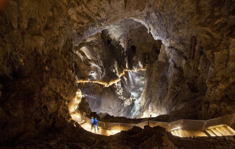 A cave in Slovenia