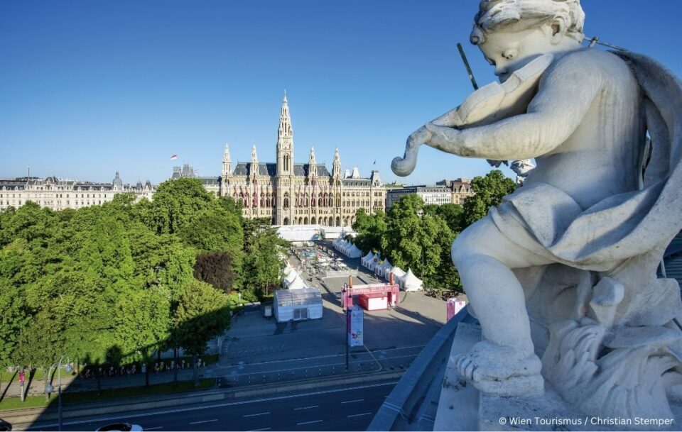 A cathedral on Danube Cycling Path Austria