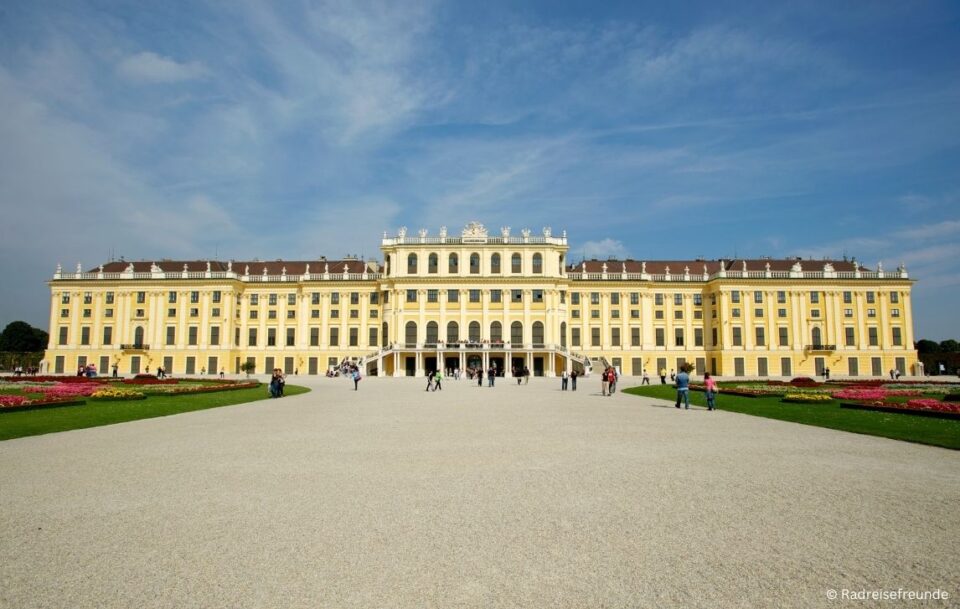 A castle on the Danube Cycling path.