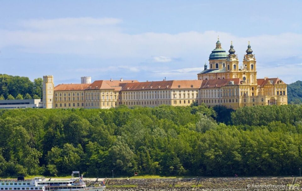 A castle on the Danube Cycling path.