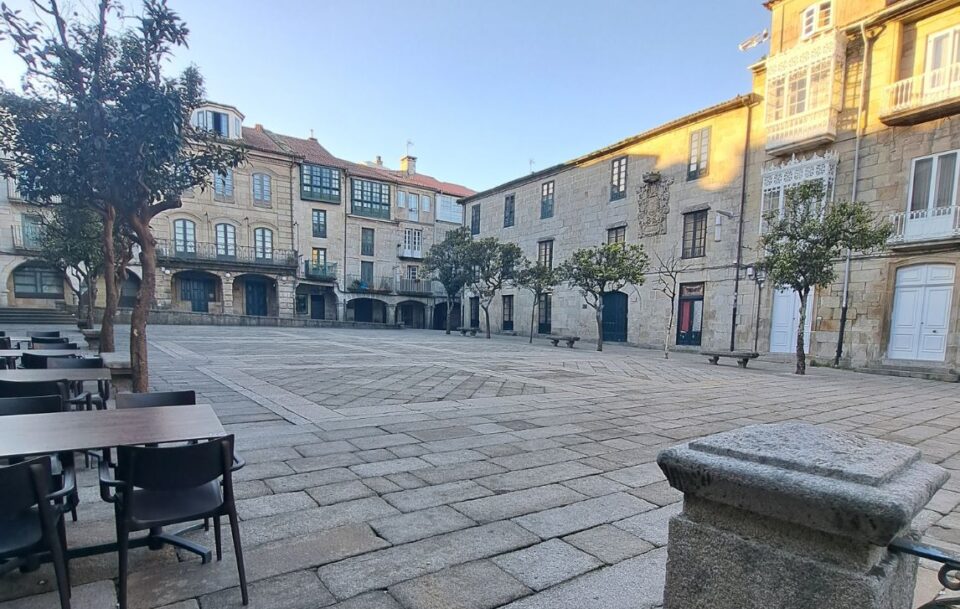 Town Square Pontevedra - Spain Portuguese Coastal Camino