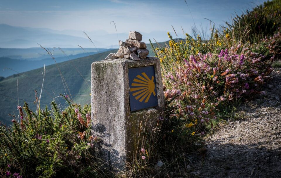 Camino-Primitivo-stone marker