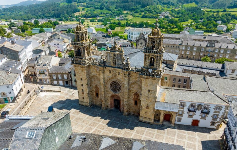 Lugo-cathedral-aerial-view Lugo-cathedral-aerial-view