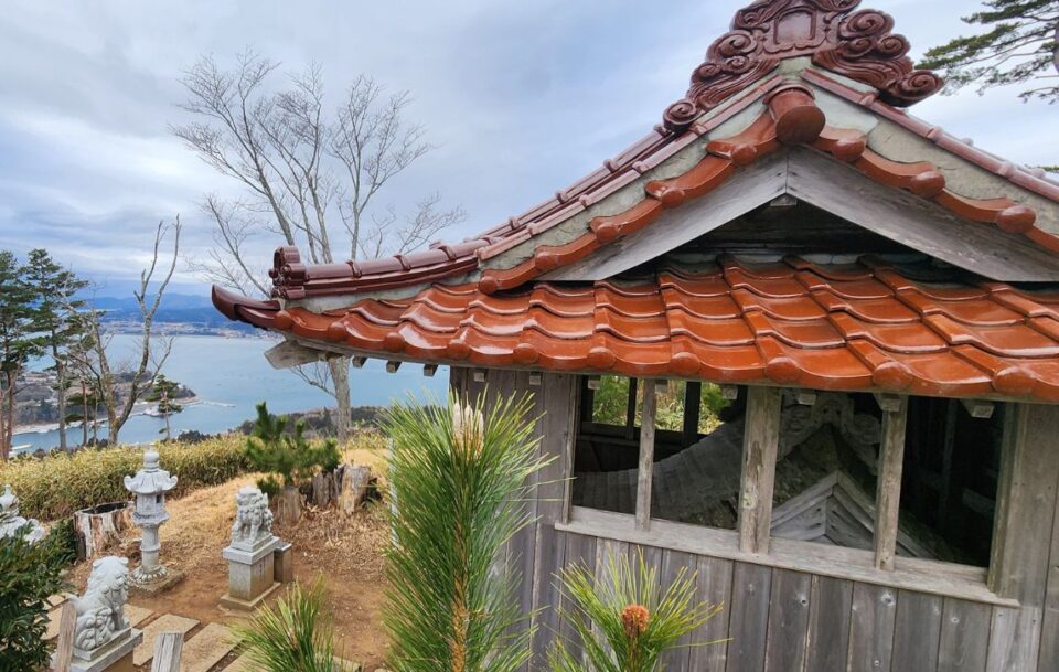 Traditional Japanese Shrine in Michinoku