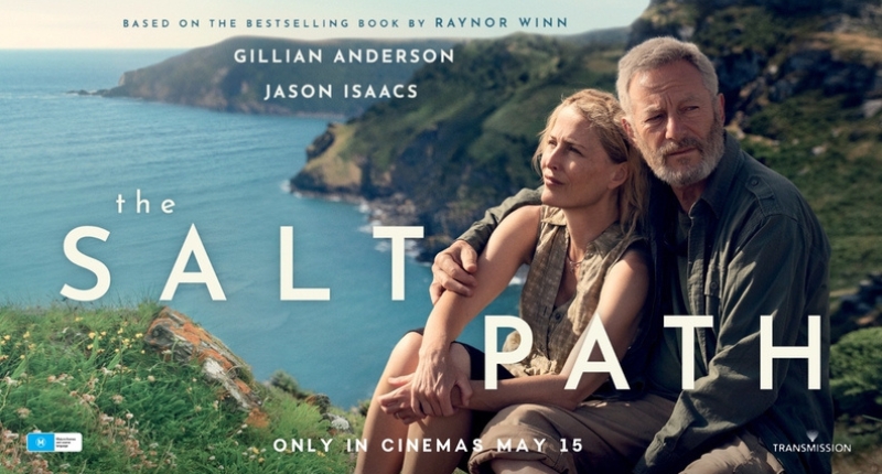 The Salt Path Movie Poster Film artwork for the movie The Salt Path about walking the South West Coat Path