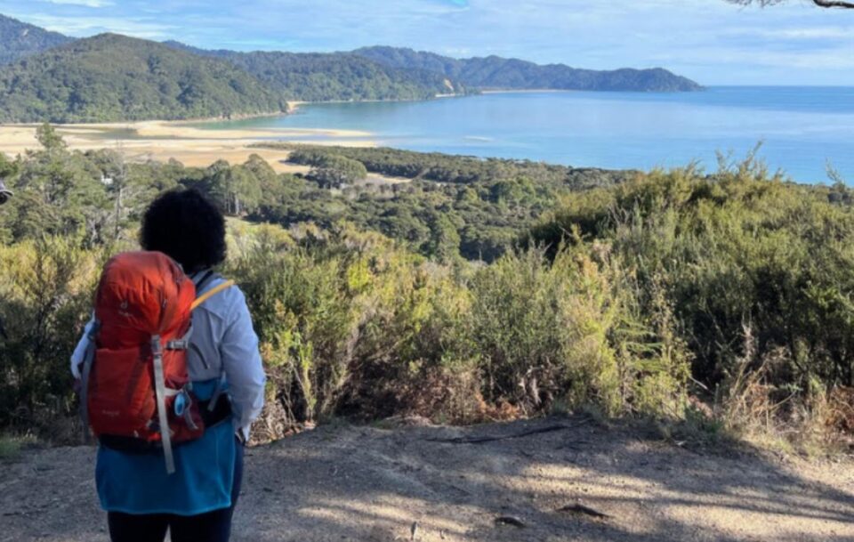 Hiker NZ Queen Charlotte