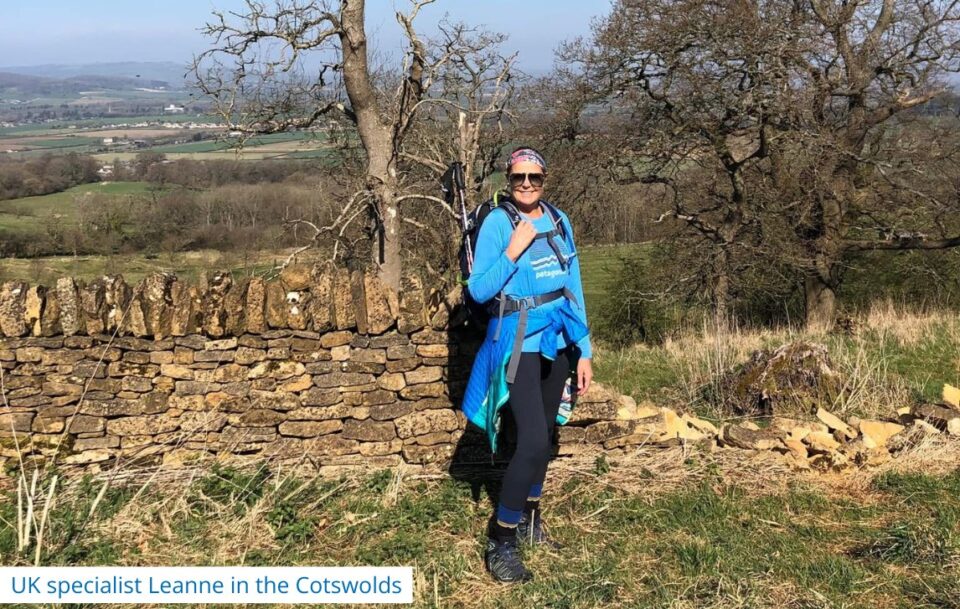 UK walks specialist Leanne
