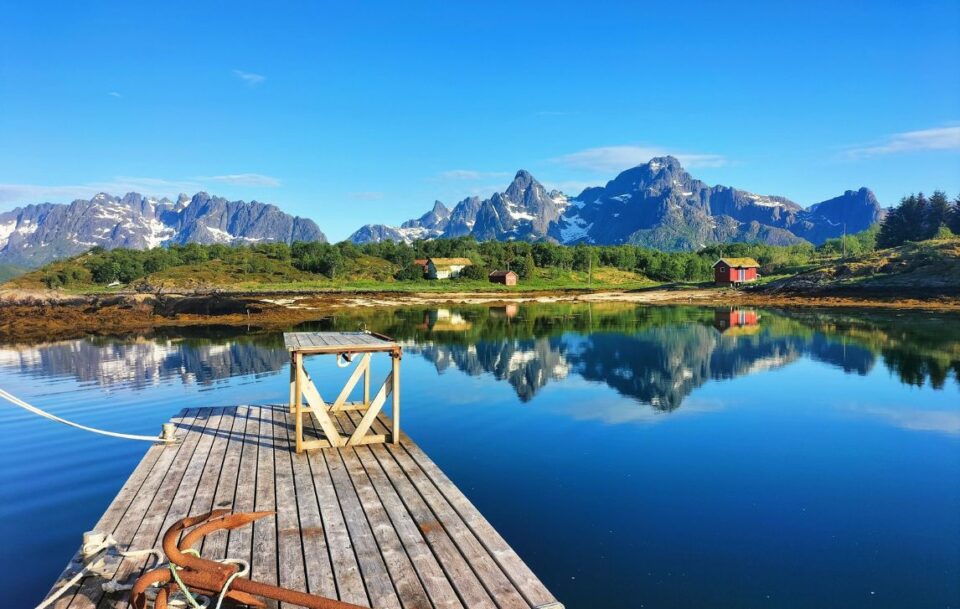 Lofoten Islands jetty