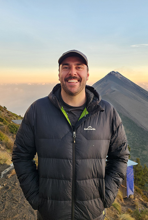 Head and shoulders of Caleb Pratt, RAW Travel Camino specialist