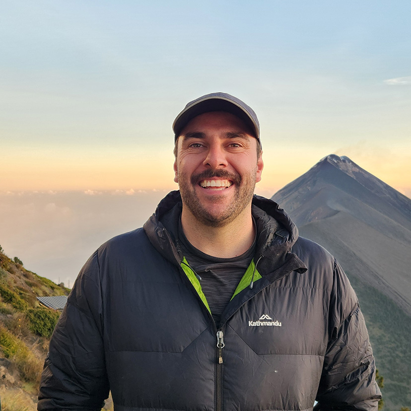 Head and shoulders of Caleb Pratt, RAW Travel Camino specialist
