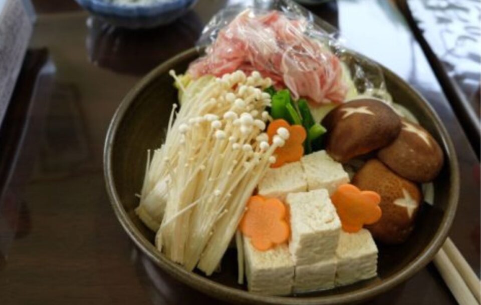 Bowl of Japanese food